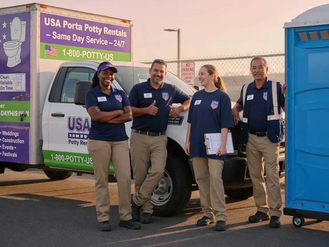 Porta Potty Rental company in Leesburg, VA